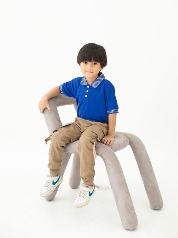 Minicottons Celana Chinos Cargo Anak Laki-laki Usia 1-12 Tahun / Celana Panjang Anak / Celana Anak Cargo Katun Kids - Image 5