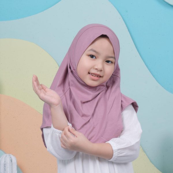MINI COTTONS Hijab Instan Anak Perempuan Muslim Kerudung Bayi - Image 5