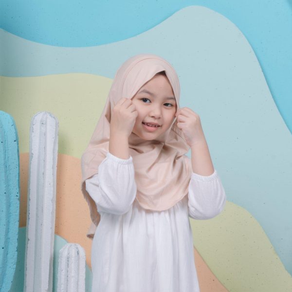 MINI COTTONS Hijab Instan Anak Perempuan Muslim Kerudung Bayi - Image 6