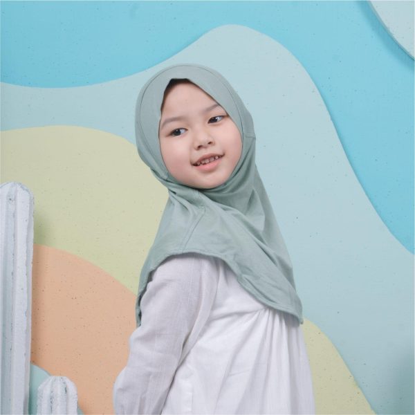 MINI COTTONS Hijab Instan Anak Perempuan Muslim Kerudung Bayi - Image 8
