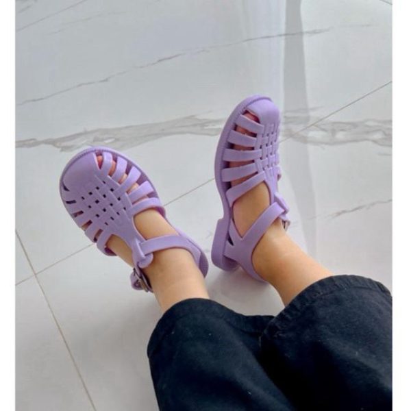 MINI COTTONS Earth Jelly Shoes Sepatu Anak Perempuan Sandal Fashion - Image 4