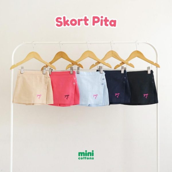 Minicottons Girls Skort Pita Rok Anak Perempuan 1-12 Tahun - Image 6
