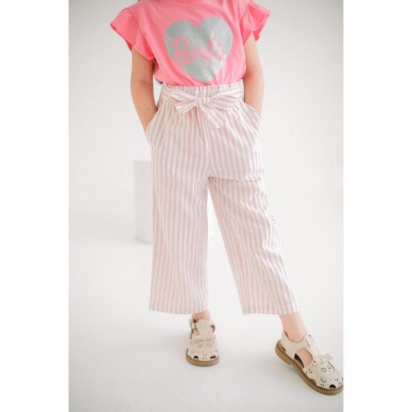 Minicottons Celana Kulot Salur Stripe Anak Perempuan Usia 1-12 Tahun / Celana Panjang Anak / Celana Kulot Anak - Image 5