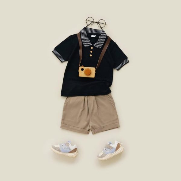 MINI COTTONS Kids Chinos Celana Pendek Anak Laki laki Fashion - Image 4