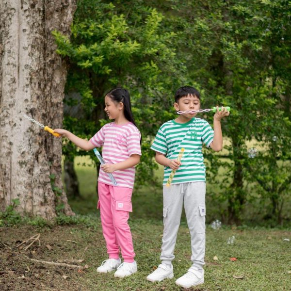 MINI COTTONS Jogger Cargo Celana Baju Anak Unisex 2-12 Tahun - Image 3