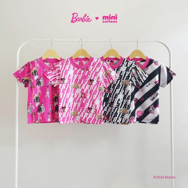 Barbie x Minicottons Vol 2 Fullprint Kaos Tshirt Kaos Baju Anak Perempuan 2-12 Tahun - Image 6