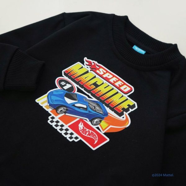 Hot Wheels x Minicottons Sweater Set Setelan Anak Laki Laki Hotwheels 2-12 Tahun - Image 2