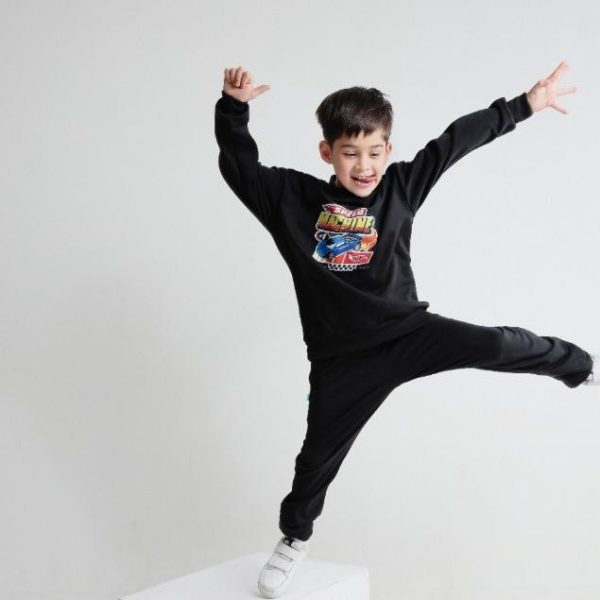 Hot Wheels x Minicottons Sweater Set Setelan Anak Laki Laki Hotwheels 2-12 Tahun - Image 4