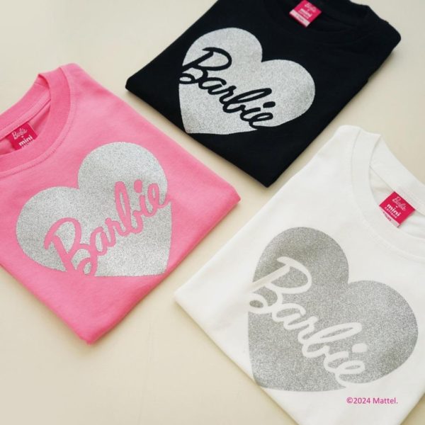 Barbie x Minicottons Ruffle Tshirt Anak Perempuan 2-12 Tahun - Image 2
