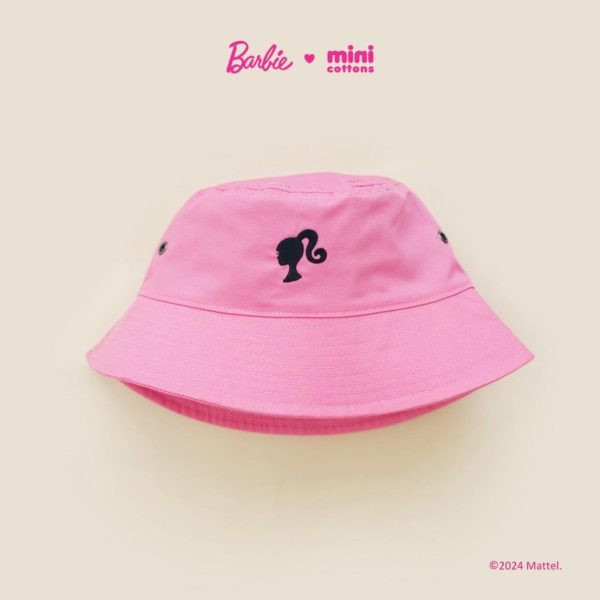 Barbie x Minicottons Topi Bucket Hat Anak Perempuan - Image 4