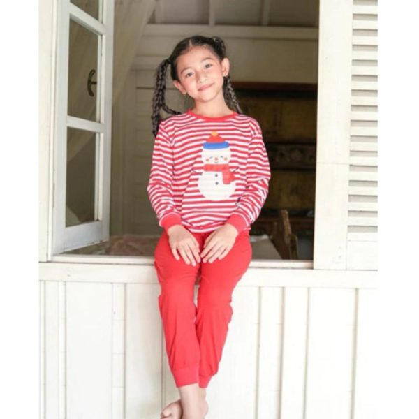 Minicottons Piyama Natal Anak Christmas Pajamas Baju Celana Fashion Fashion - Image 7