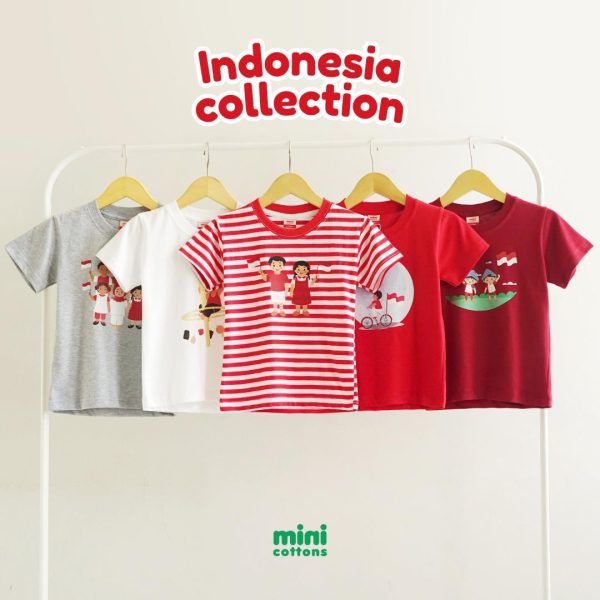 Mini Cottons Kaos Indonesia 17an Merdeka Series 1-12 Tahun - Image 2