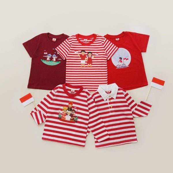 Mini Cottons Kaos Indonesia 17an Merdeka Series 1-12 Tahun - Image 3