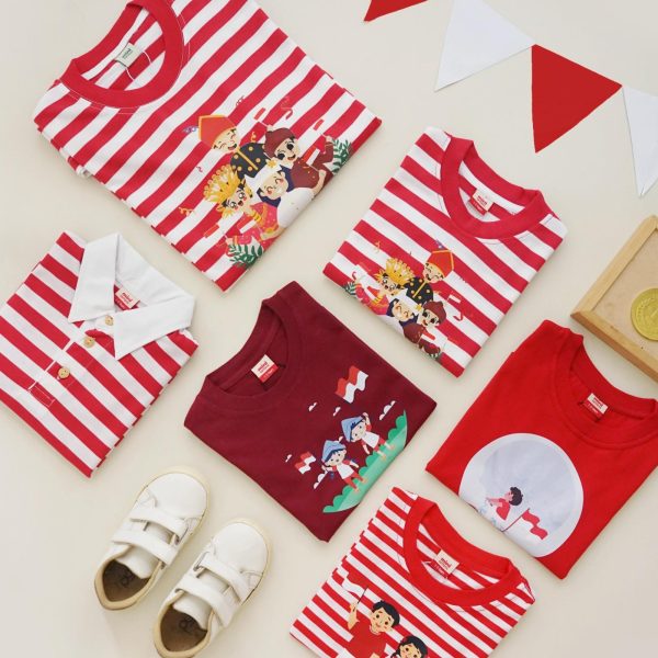 Mini Cottons Kaos Indonesia 17an Merdeka Series 1-12 Tahun - Image 4