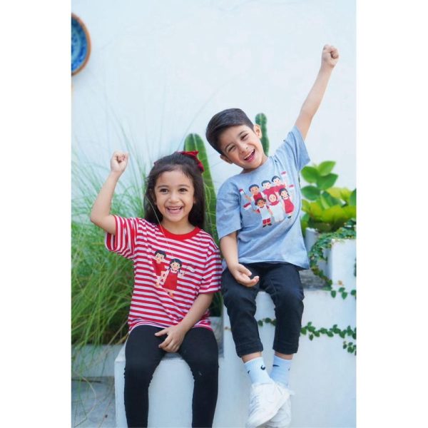Mini Cottons Kaos Indonesia 17an Merdeka Series 1-12 Tahun - Image 6