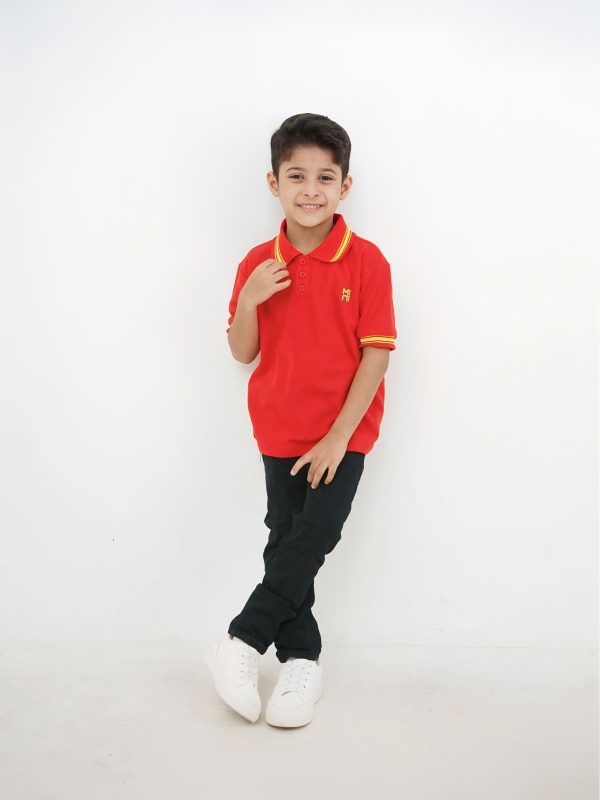 Minicottons Kaos Kerah Polo Shirt Baju Anak Unisex 1-12 Tahun - Image 3