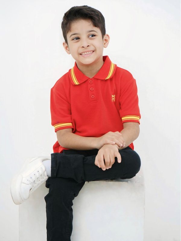 Minicottons Kaos Kerah Polo Shirt Baju Anak Unisex 1-12 Tahun - Image 4
