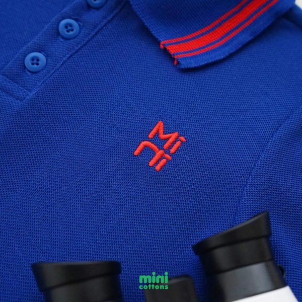 Minicottons Kaos Kerah Polo Shirt Baju Anak Unisex 1-12 Tahun - Image 9
