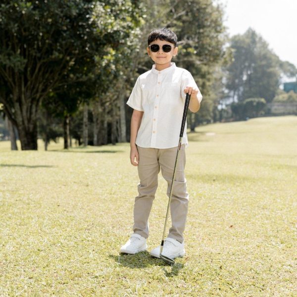 MINI COTTONS Chinos Celana Panjang Anak Laki laki Fashion - Image 3