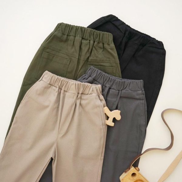 MINI COTTONS Chinos Celana Panjang Anak Laki laki Fashion - Image 7