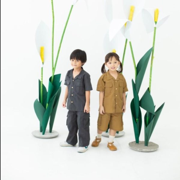 [CLEARANCE SALE] Minicottons Celana Panjang Anak Cargo Pants Unisex 1-12 Tahun Parasut Kids Katun - Image 3