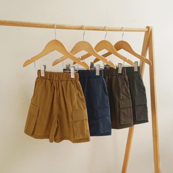 [CLEARANCE SALE] Minicottons Celana Pendek Cargo Pants Anak Unisex 1-12 Tahun Parasut Bayi Katun - Image 5