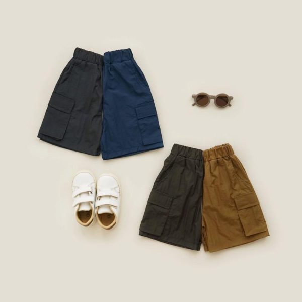 [CLEARANCE SALE] Minicottons Celana Pendek Cargo Pants Anak Unisex 1-12 Tahun Parasut Bayi Katun - Image 7