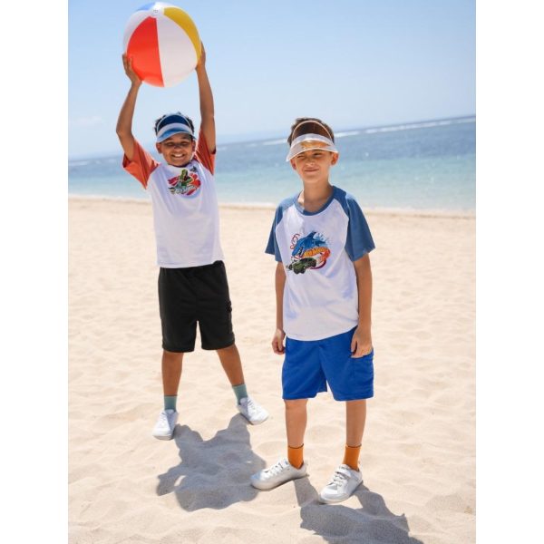 SALE Hot Wheels x Minicottons Raglan Graphic Tshirt Kaos Baju Anak Laki Laki 2-12 Tahun - Image 2