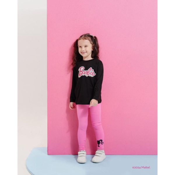 Barbie x Minicottons Celana Legging Anak Perempuan 2-12 Tahun - Image 2