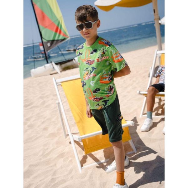 SALE Hot Wheels x Minicottons Vol 2 Fullprint Tshirt Kaos Baju Hotwheels Anak Laki Laki 2-12 Tahun - Image 4