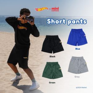 SALE Hot Wheels x Minicottons Boys Short Pants Celana Pendek Cargo Hotwheels Anak Laki Laki 2-12 Tahun