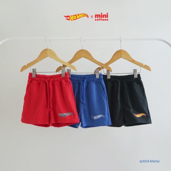 SALE Hot Wheels x Minicottons Boys Short Pants Celana Pendek Hotwheels Anak Laki Laki 2-12 Tahun - Image 2