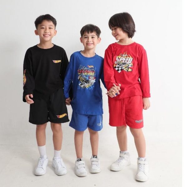 SALE Hot Wheels x Minicottons Boys Short Pants Celana Pendek Hotwheels Anak Laki Laki 2-12 Tahun - Image 4