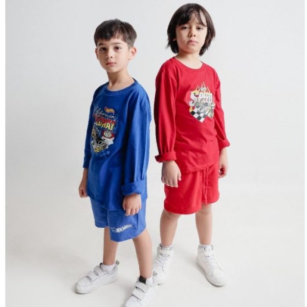 SALE Hot Wheels x Minicottons Boys Short Pants Celana Pendek Hotwheels Anak Laki Laki 2-12 Tahun - Image 5