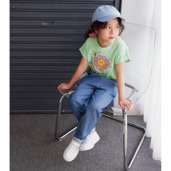 Minicottons Celana Baggy Denim Jeans Pants look Anak 1-12 Tahun - Image 3