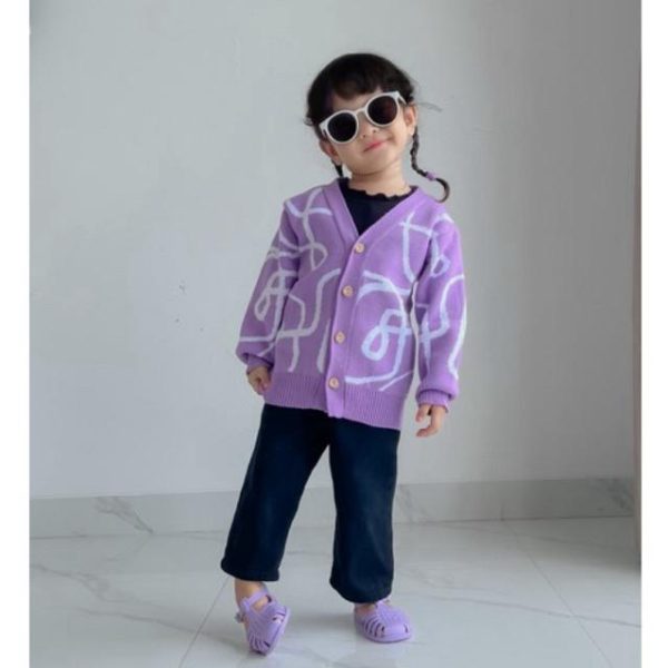 Minicottons Cardigan Rajut Anak Knitwear Anak 1-12 Tahun - Image 3