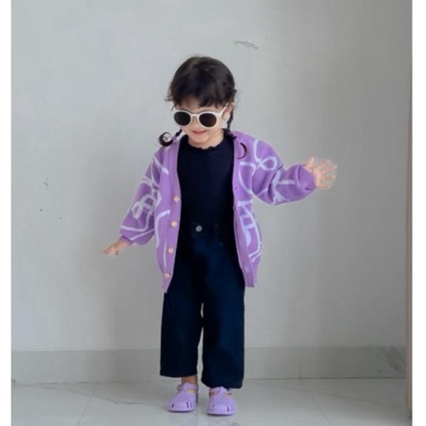 Minicottons Cardigan Rajut Anak Knitwear Anak 1-12 Tahun - Image 4