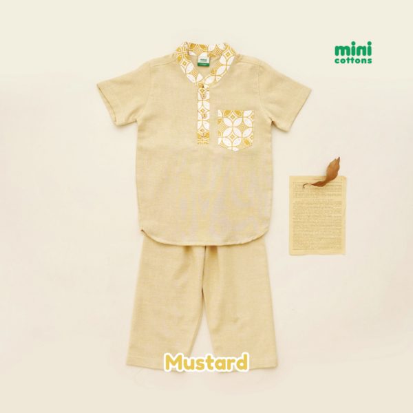 Minicottons Koko Set Batik Anak Kemeja Koko Batik Anak 1-12 Tahun - Image 4