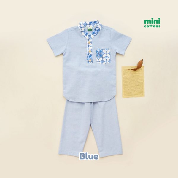 Minicottons Koko Set Batik Anak Kemeja Koko Batik Anak 1-12 Tahun - Image 6