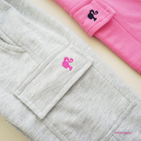 Barbie x Minicottons Jogger Cargo Pants Celana anak Perempuan 2-12 Tahun - Image 6
